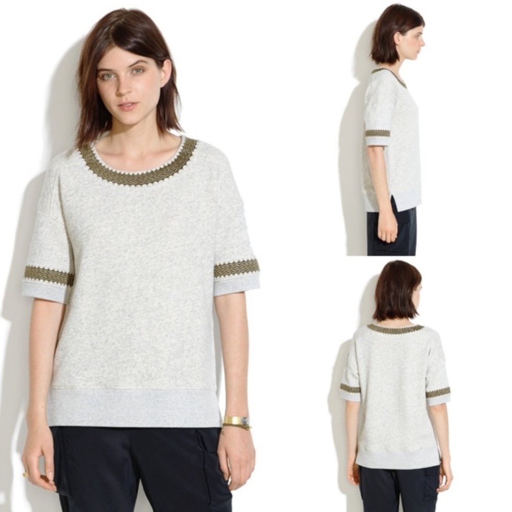 Madewell Crosswave sweatshirt